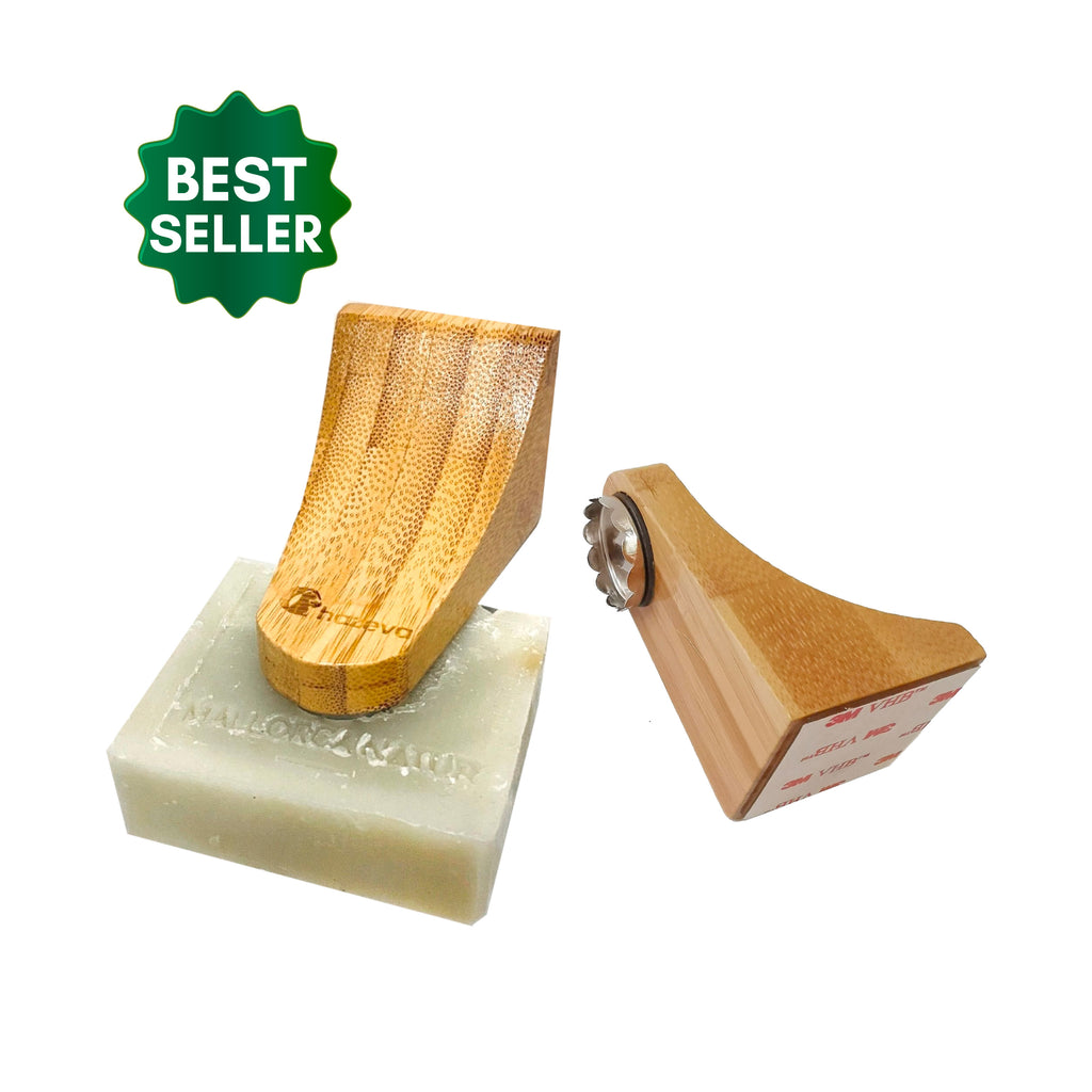 Bamboo soap holder